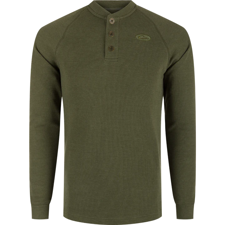 Weston Lakes Waffle LS Henley