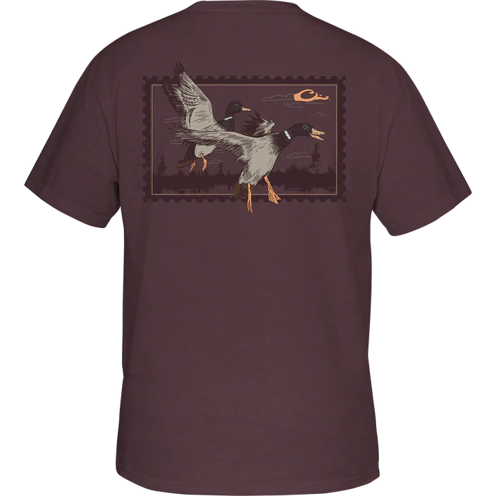 Drake Waterfowl Sunset Flight T-Shirt
