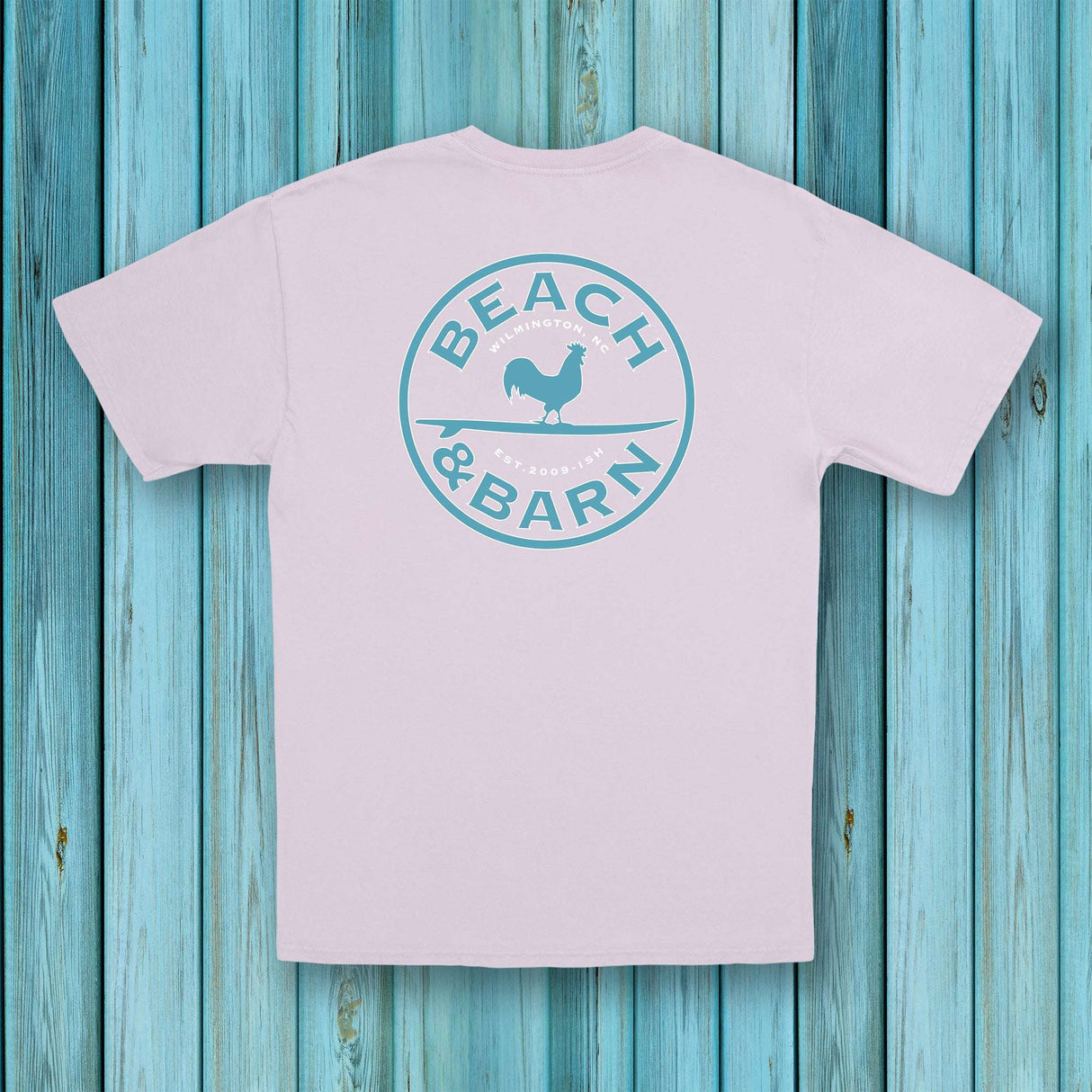 Beach & Barn Outfitters Emblem Tee Shirt - Wisteria