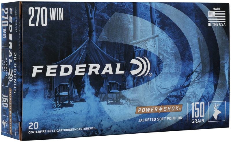 Federal - 270 Win Power-Shok 150, 20 rounds
