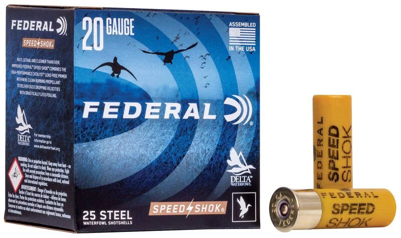 Speed-Shok - 20 Gauge, 6 Shot, 2-3/4 in, 3/4 oz, 1425 fps