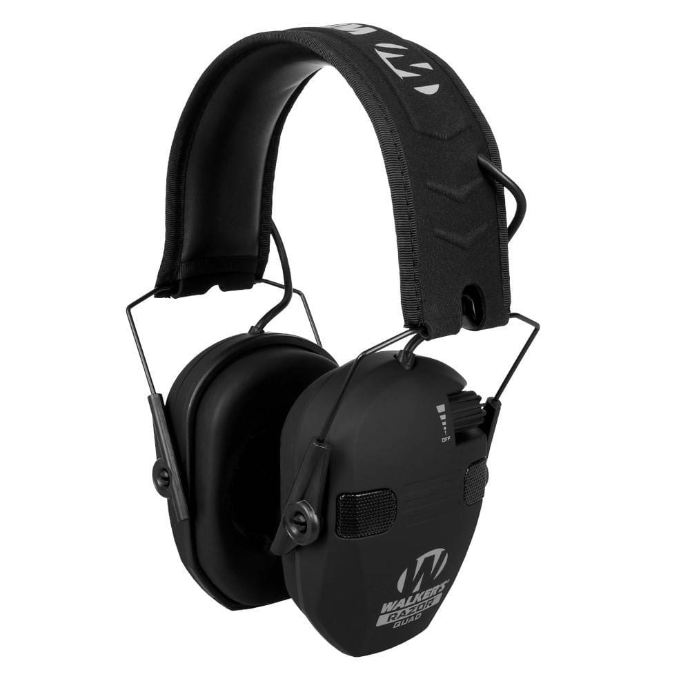 Razor Electronic Quad Ear Muff – Black
