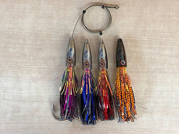 Blue Water Candy Hiz-Azz Rigged Jet Head Lure