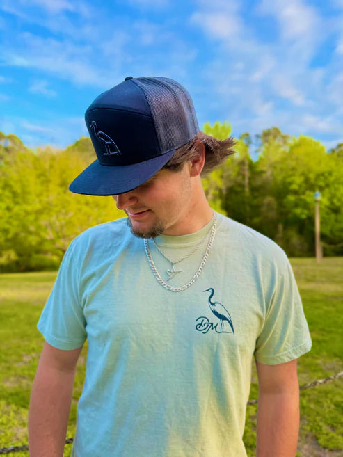 Dirty Marsh Shoreline Badge Tee - Bay
