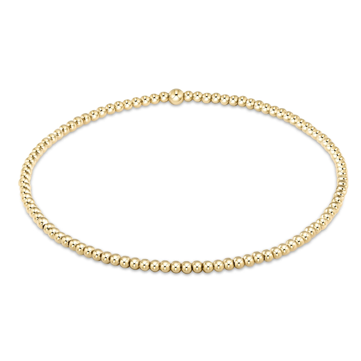 Enewton Extends - Classic Gold 2mm Bead Bracelet
