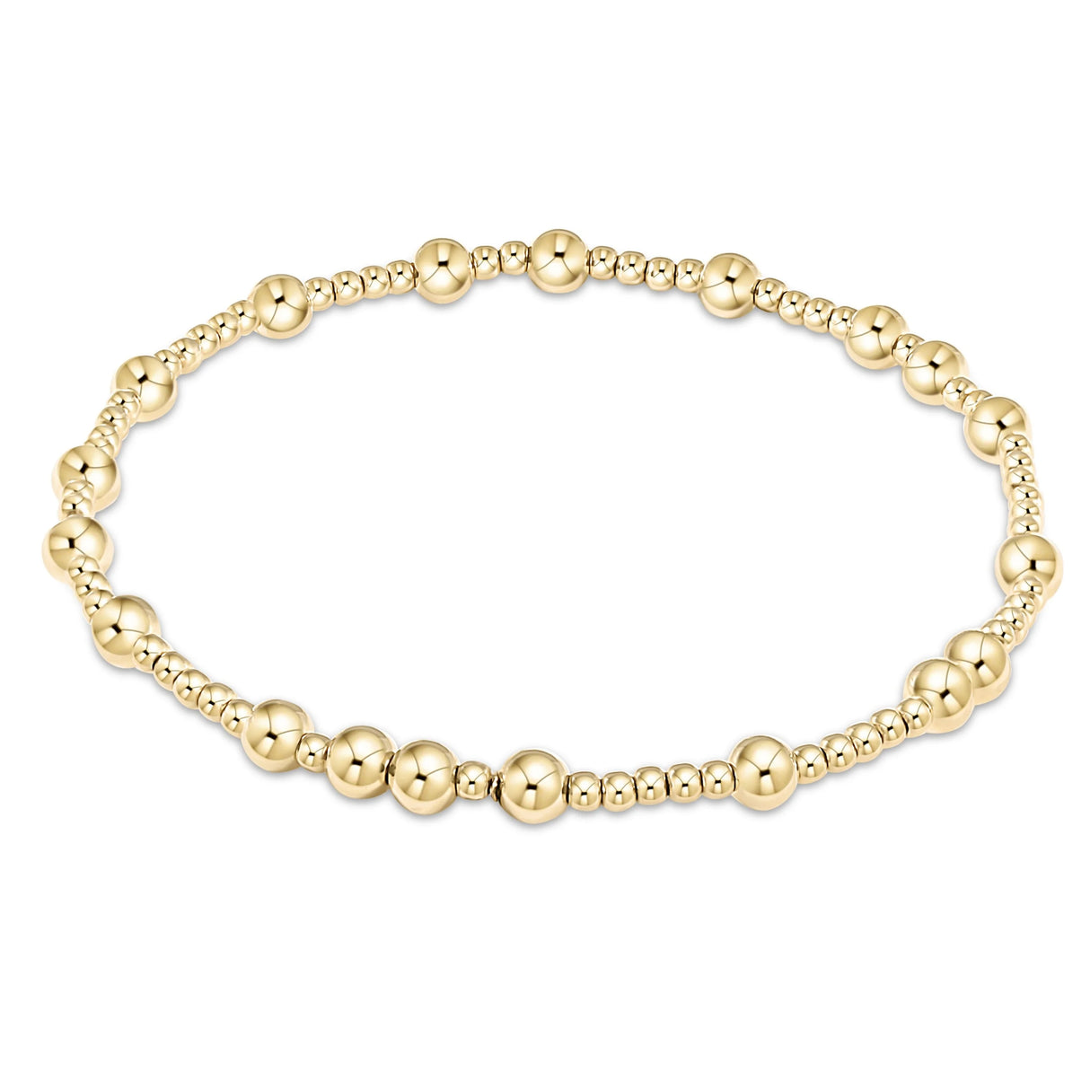 Enewton Hope Unwritten 4mm Bead Bracelet-Gold