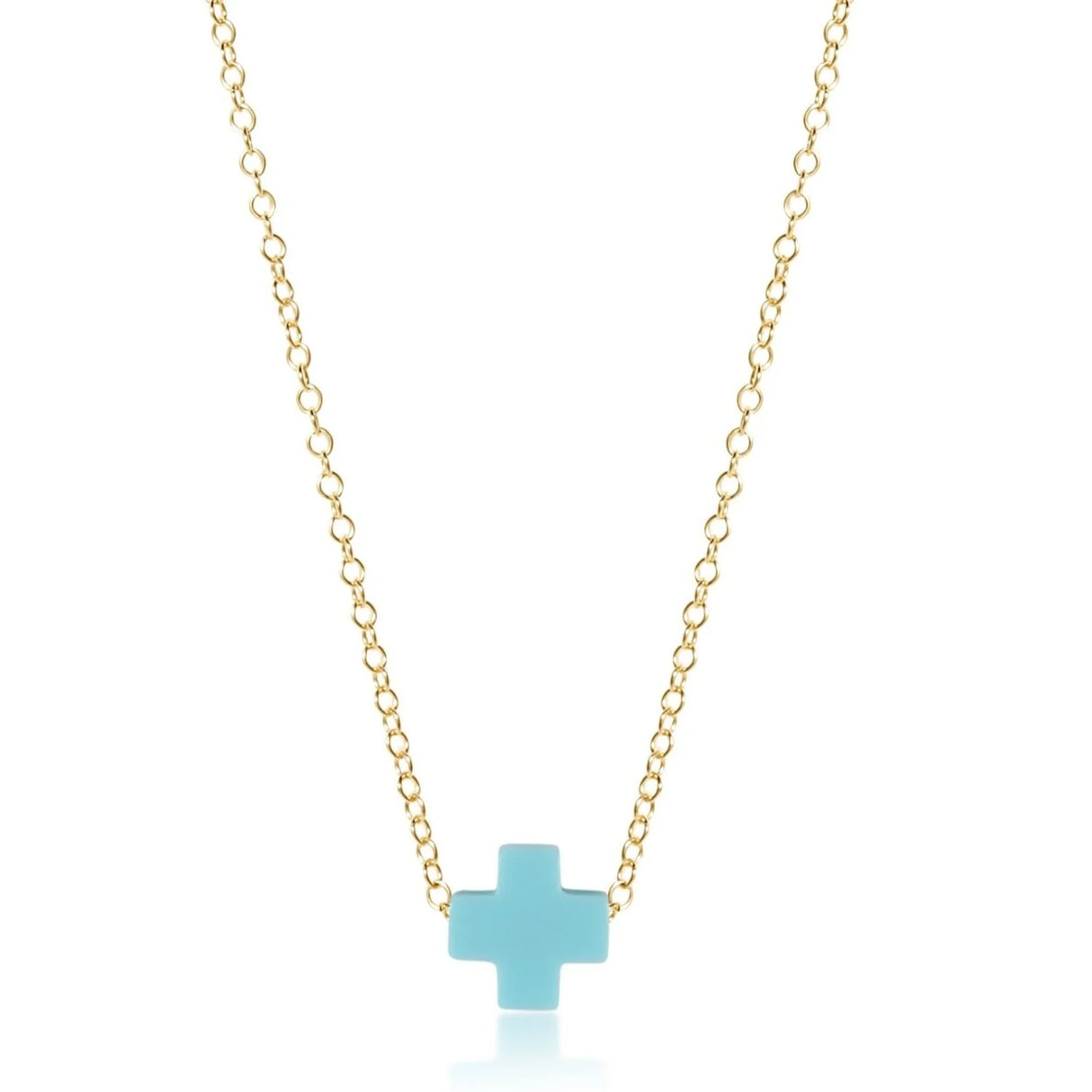 Enewton 16" Gold Signature Cross Necklace