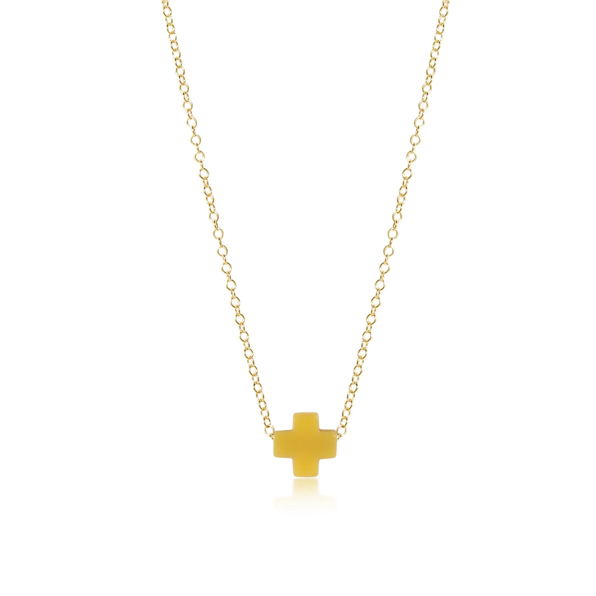 Enewton 16" Gold Signature Cross Necklace