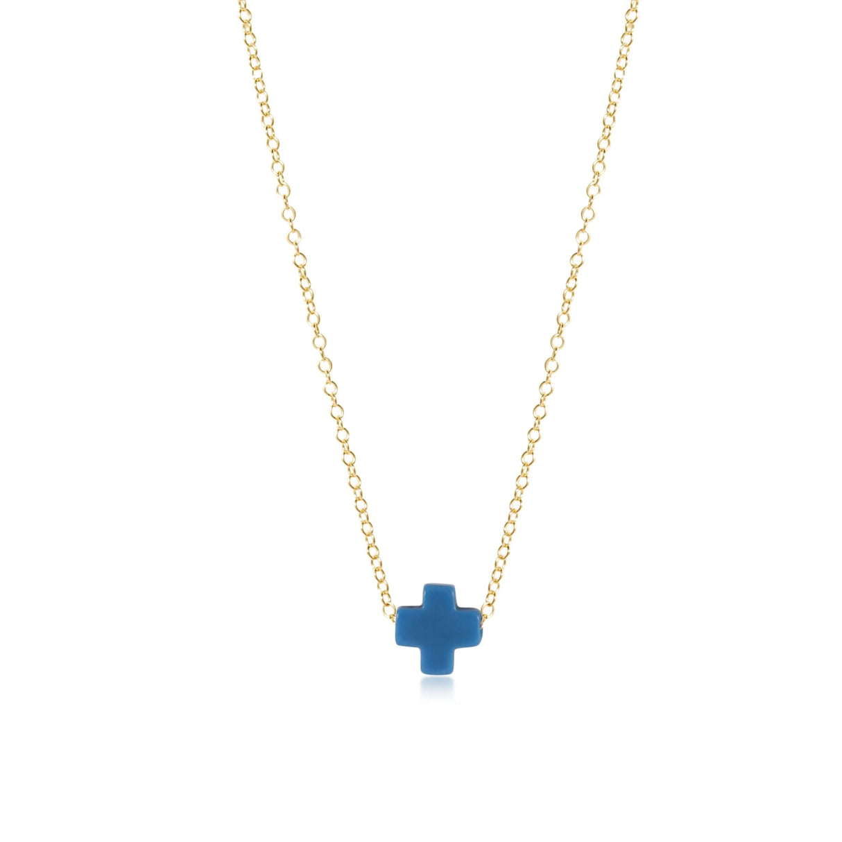 Enewton 16" Gold Signature Cross Necklace