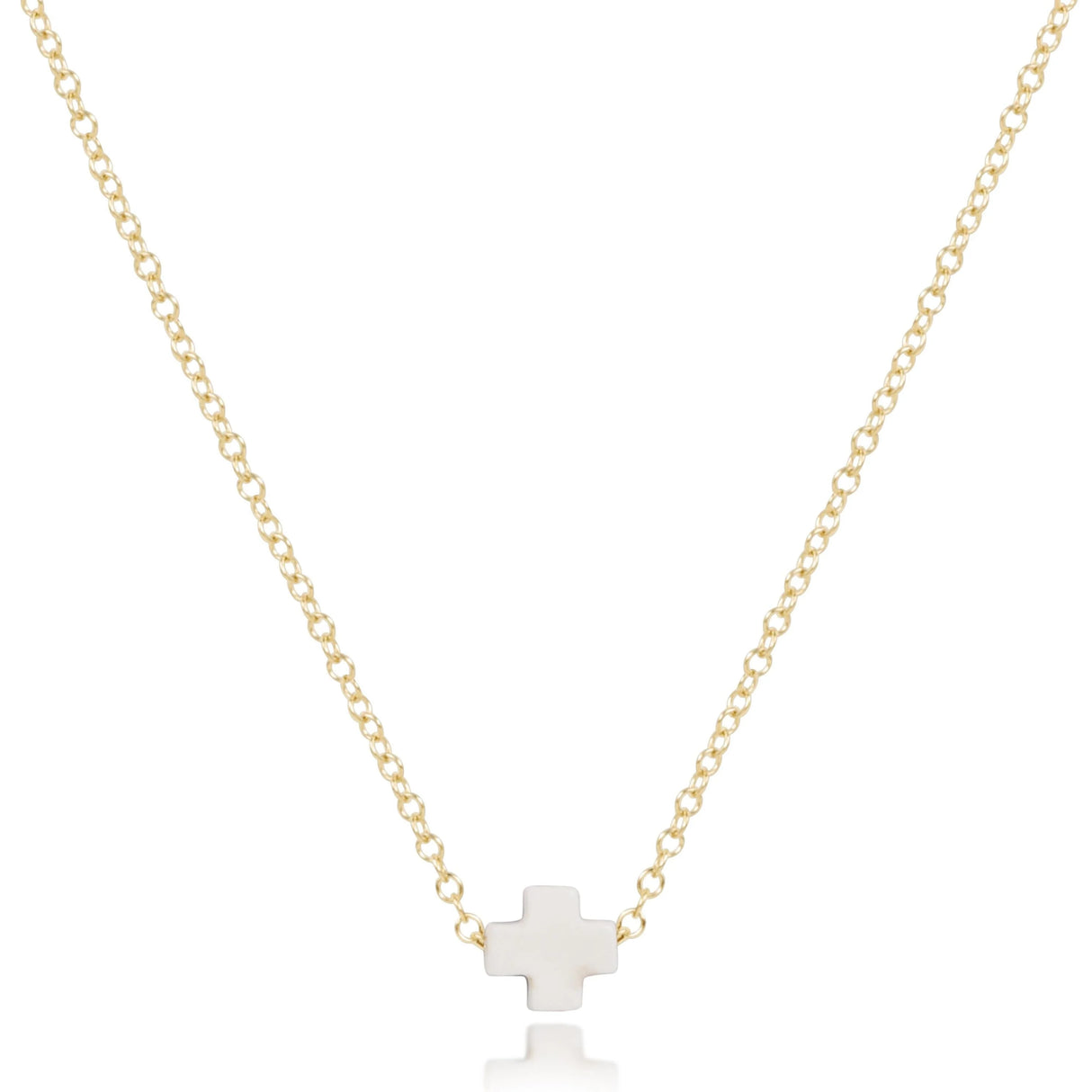 Enewton 16" Signature Cross Necklaces - Gold