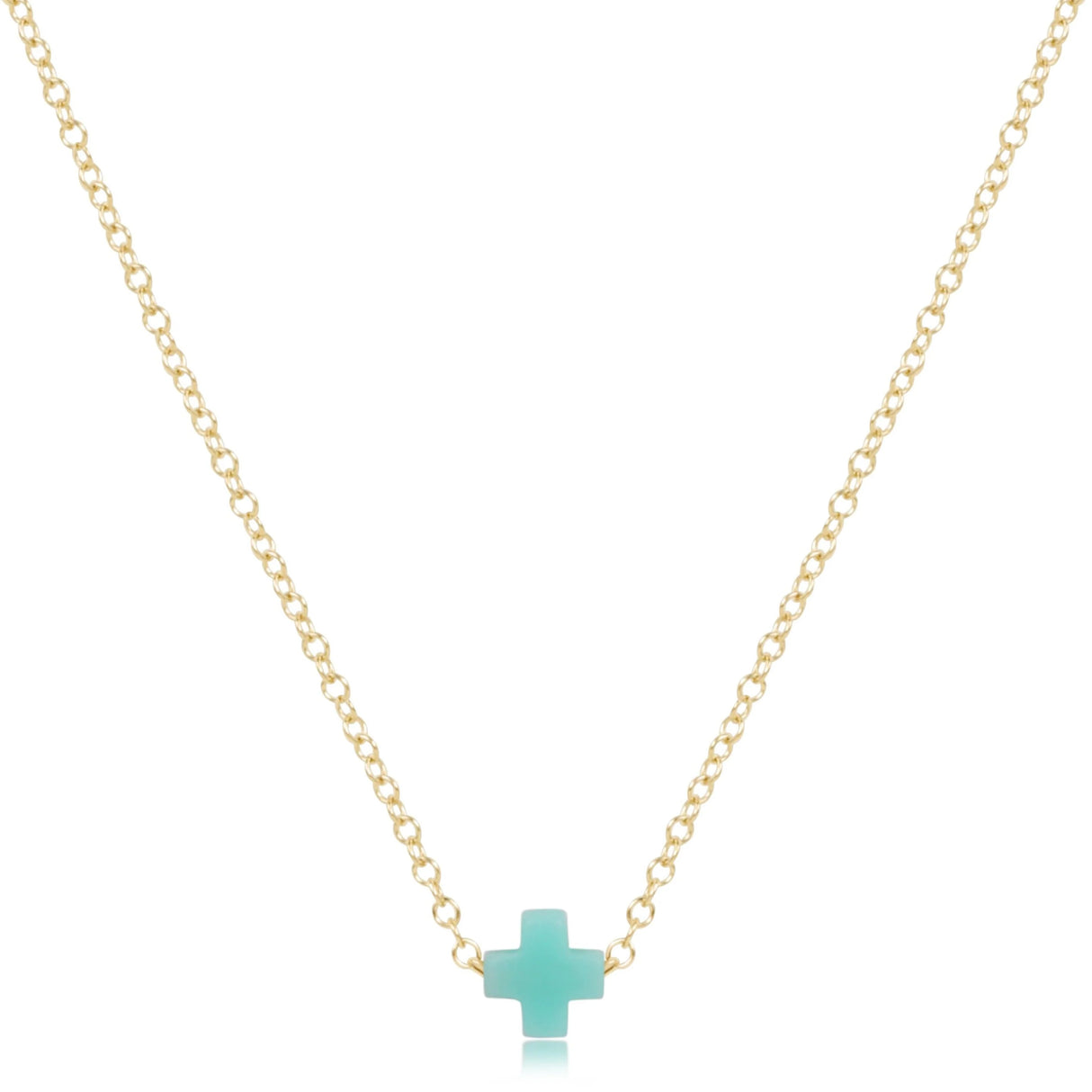 Enewton 16" Signature Cross Necklaces - Gold