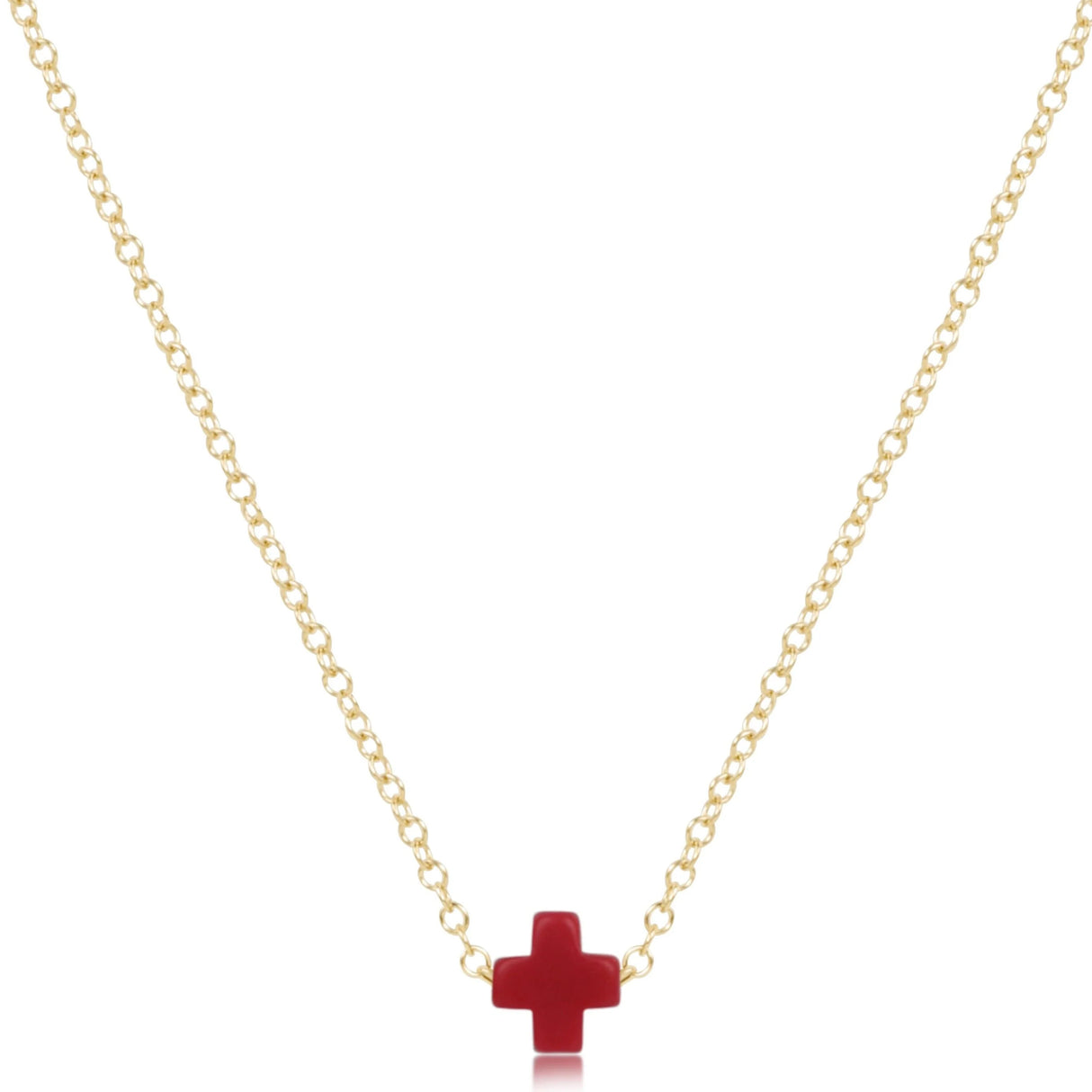 Enewton 16" Signature Cross Necklaces - Gold