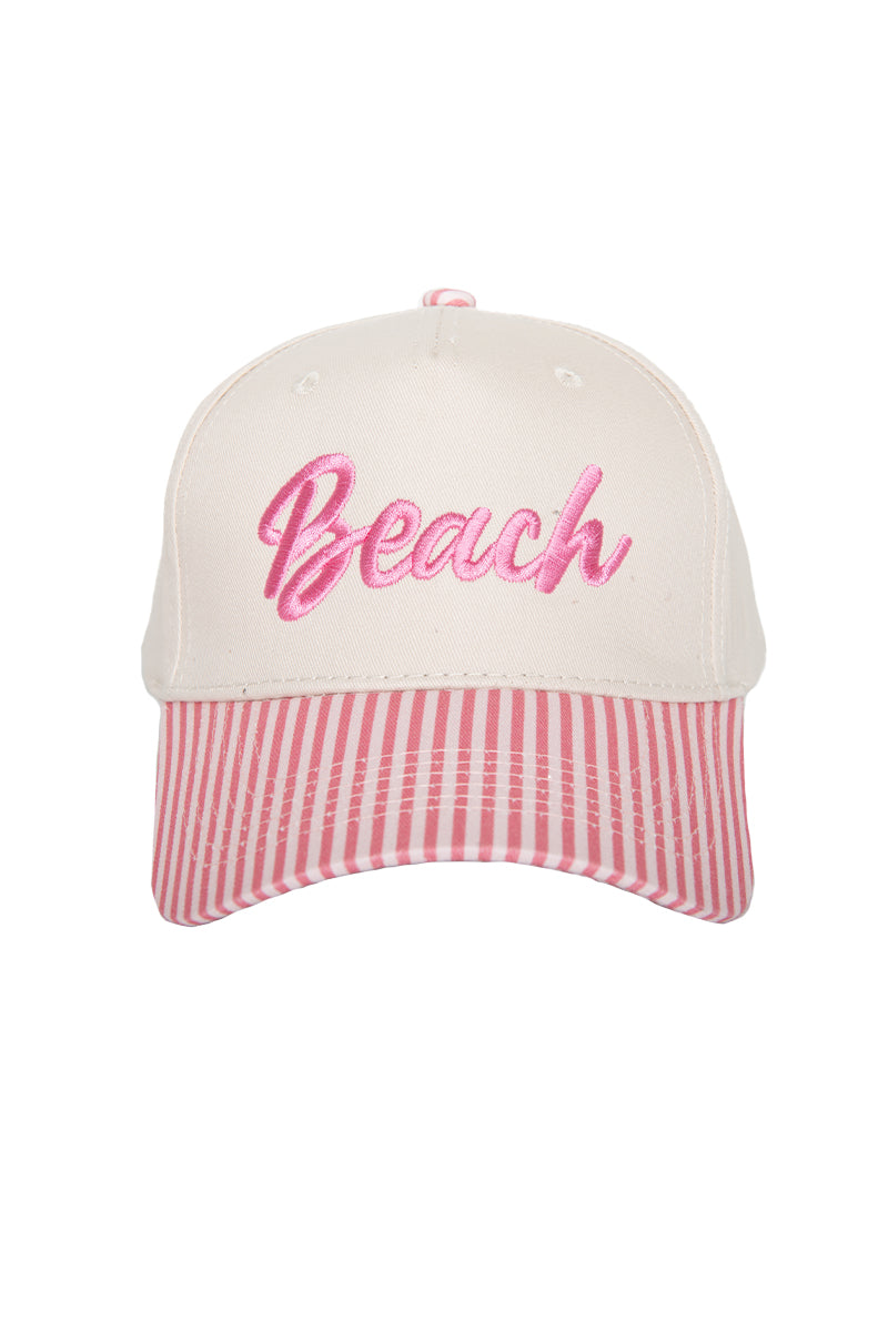 Beach Cursive Trucker Cap