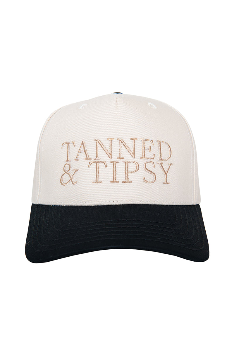 Tanned & Tipsy Two-Toned Vintage Hat