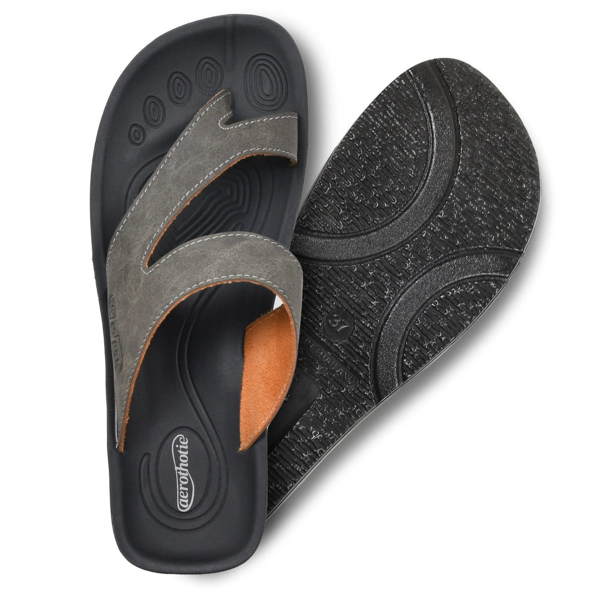 Aerothotic Odal Women's Split Toe Sandal - Grey