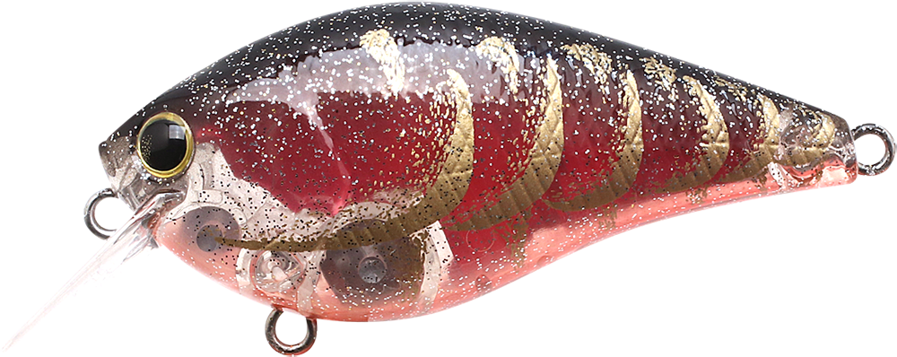 Lucky Craft LC 1.5 Crank Bait ( Flake Flake Rayburn Red Craw)
