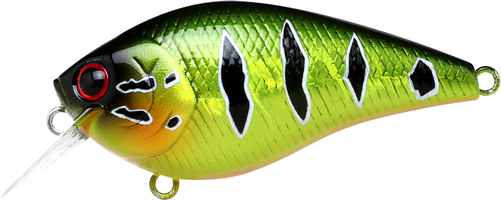 Lucky Craft LC 1.5 Crank Bait (Magma Peacock)