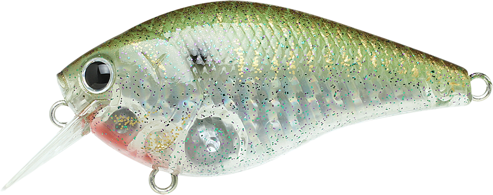 Lucky Craft LC 1.5 Crank Bait (Lens Copper Ghost Green Shad)