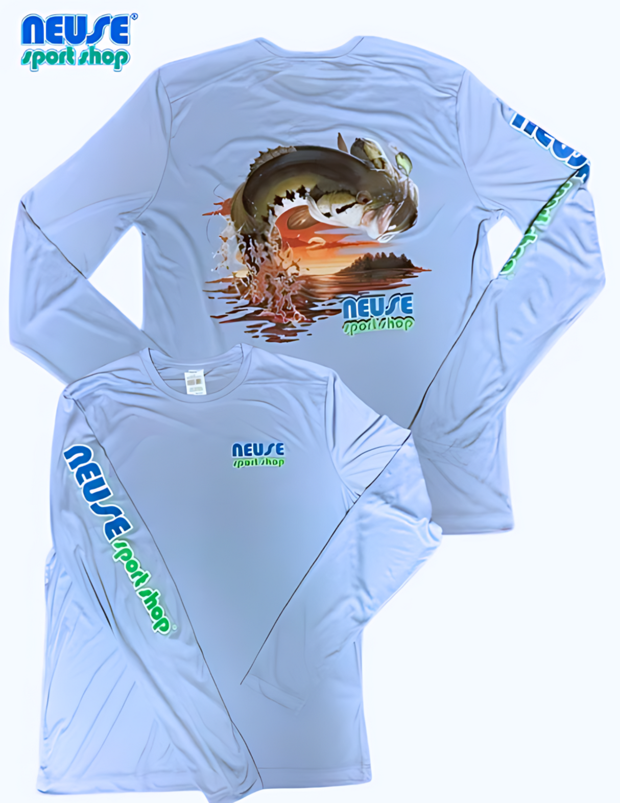 Neuse Sport Shop Bass Performance Shirt