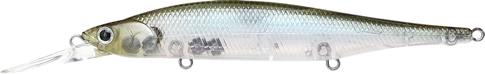Lucky Craft Lightning Pointer 110DD Jerk-Bait (Ghost Minnow)