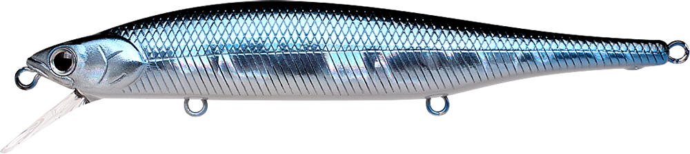 Lucky Craft Lightning Pointer 110SP Jerk-Bait (Aurora Black)