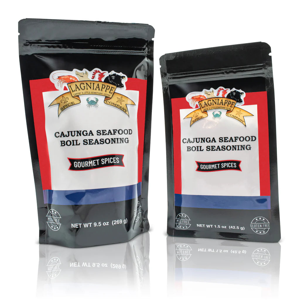 Lagniappe Spice Company Cajunga Seafood Seasoning - 9.5 Oz.