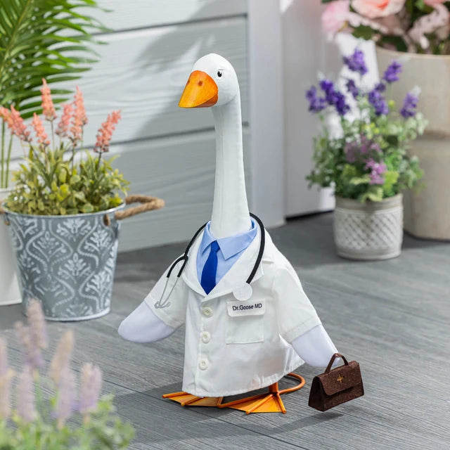 Evergreen Giddy the Porch Goose Outfits