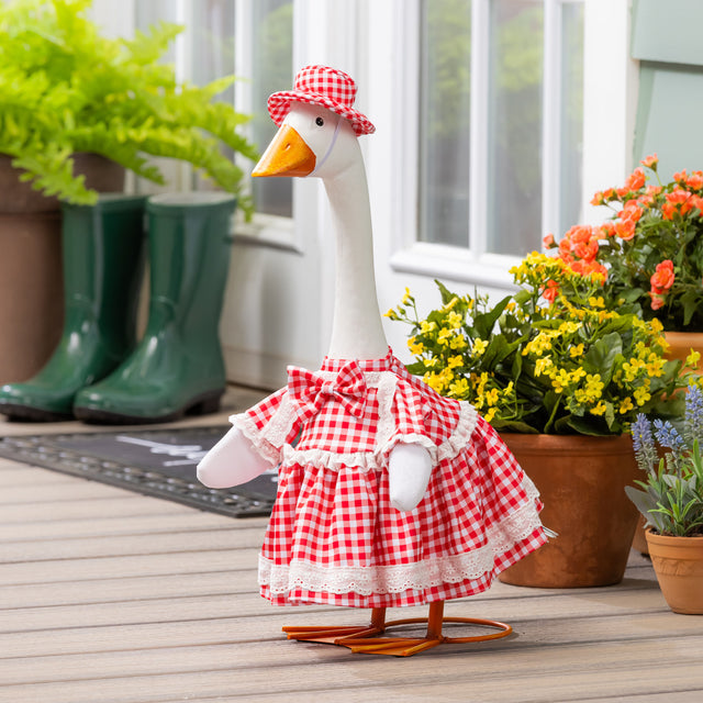Evergreen Giddy the Porch Goose Outfits