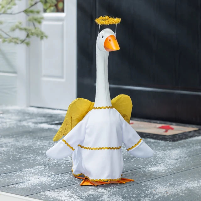 Evergreen Giddy the Porch Goose Outfits