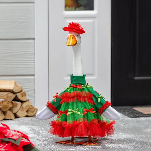 Evergreen Giddy the Porch Goose Outfits