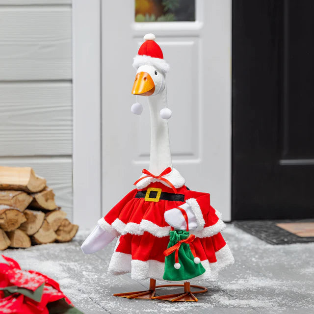 Evergreen Giddy the Porch Goose Outfits