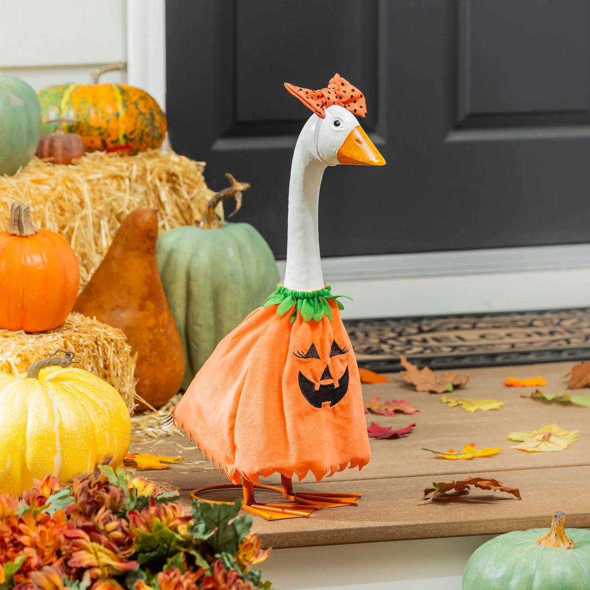Evergreen Giddy the Porch Goose Outfits
