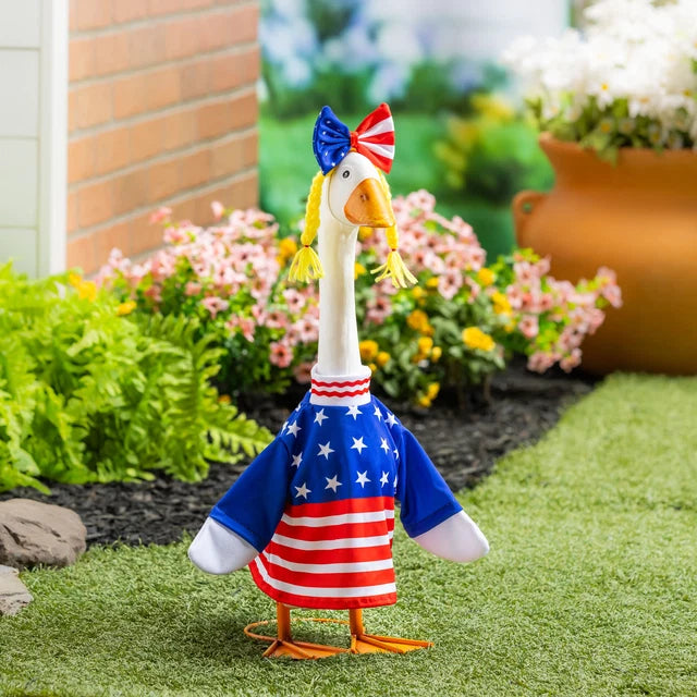Evergreen Giddy the Porch Goose Outfits