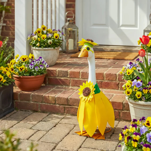Evergreen Giddy the Porch Goose Outfits