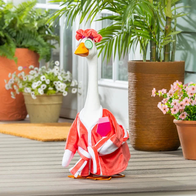 Evergreen Giddy the Porch Goose Outfits
