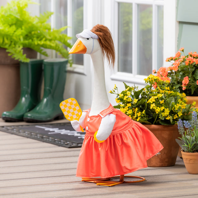 Evergreen Giddy the Porch Goose Outfits