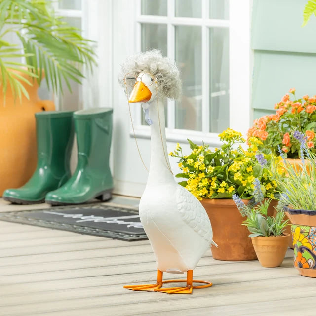 Evergreen Giddy the Porch Goose Outfits