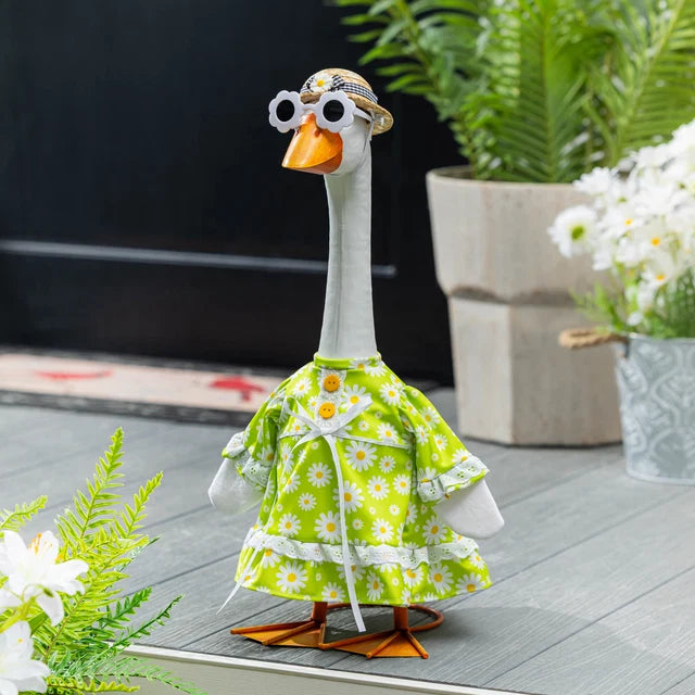 Evergreen Giddy the Porch Goose Outfits