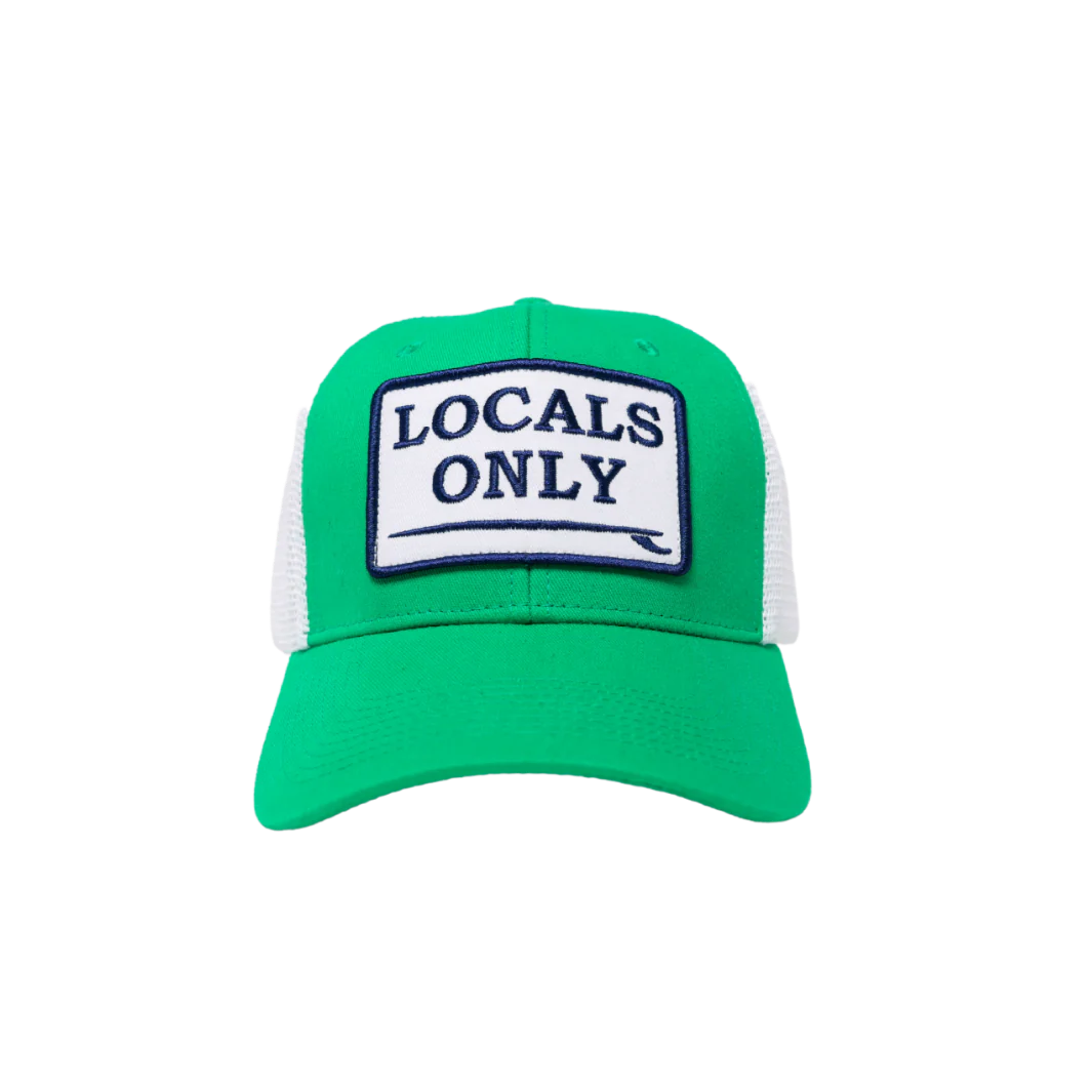 Southern Hooker Locals Only Classic Trucker Hat - Green