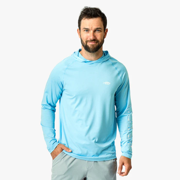 Aftco Samurai Sun Protection Hoodie Shirt - 2X