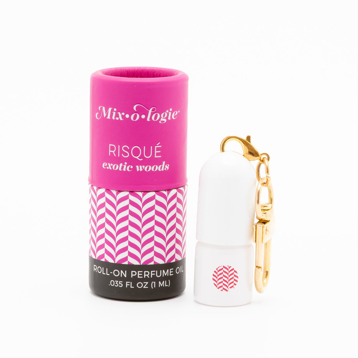 Risque' (Exotic Woods) | Mini Rollerball Keychain