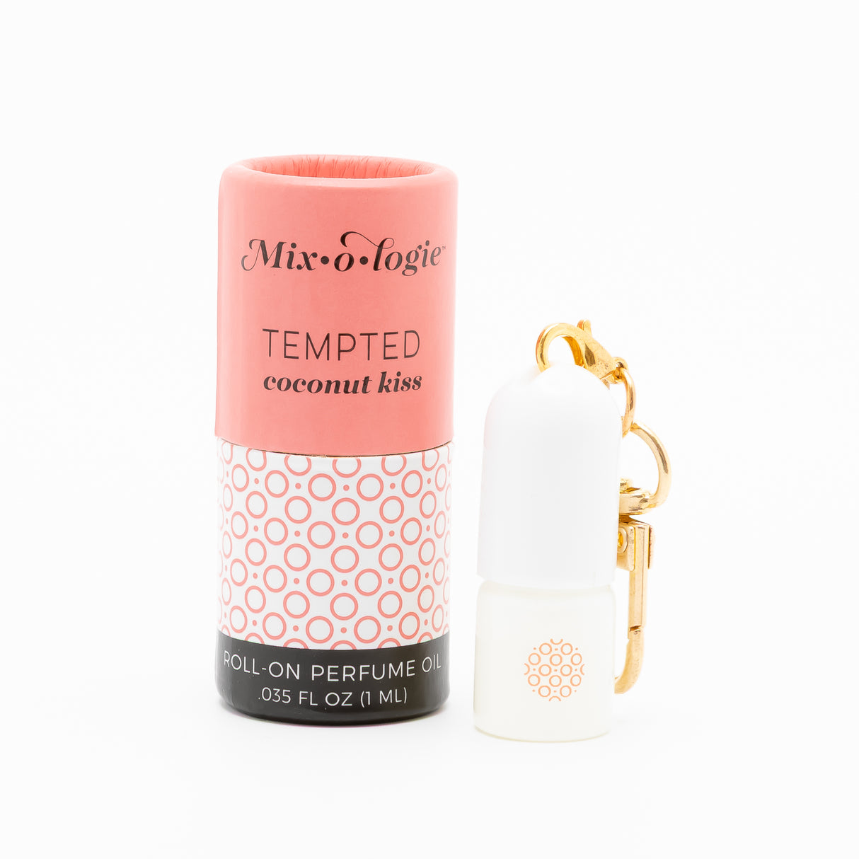 Tempted (coconut kiss) | Mini Rollerball Keychain
