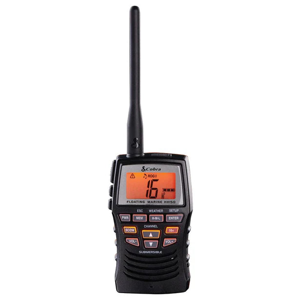 Cobra 3 Watt Handheld Floating Marine Radio