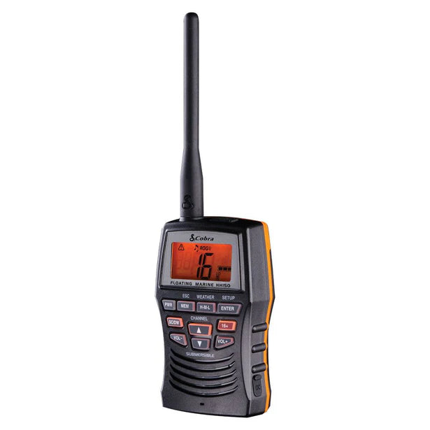 Cobra 3 Watt Handheld Floating Marine Radio