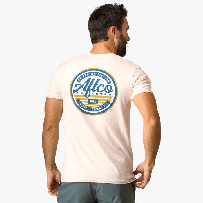 Aftco United SS T-Shirt - Dusty Rose Heather