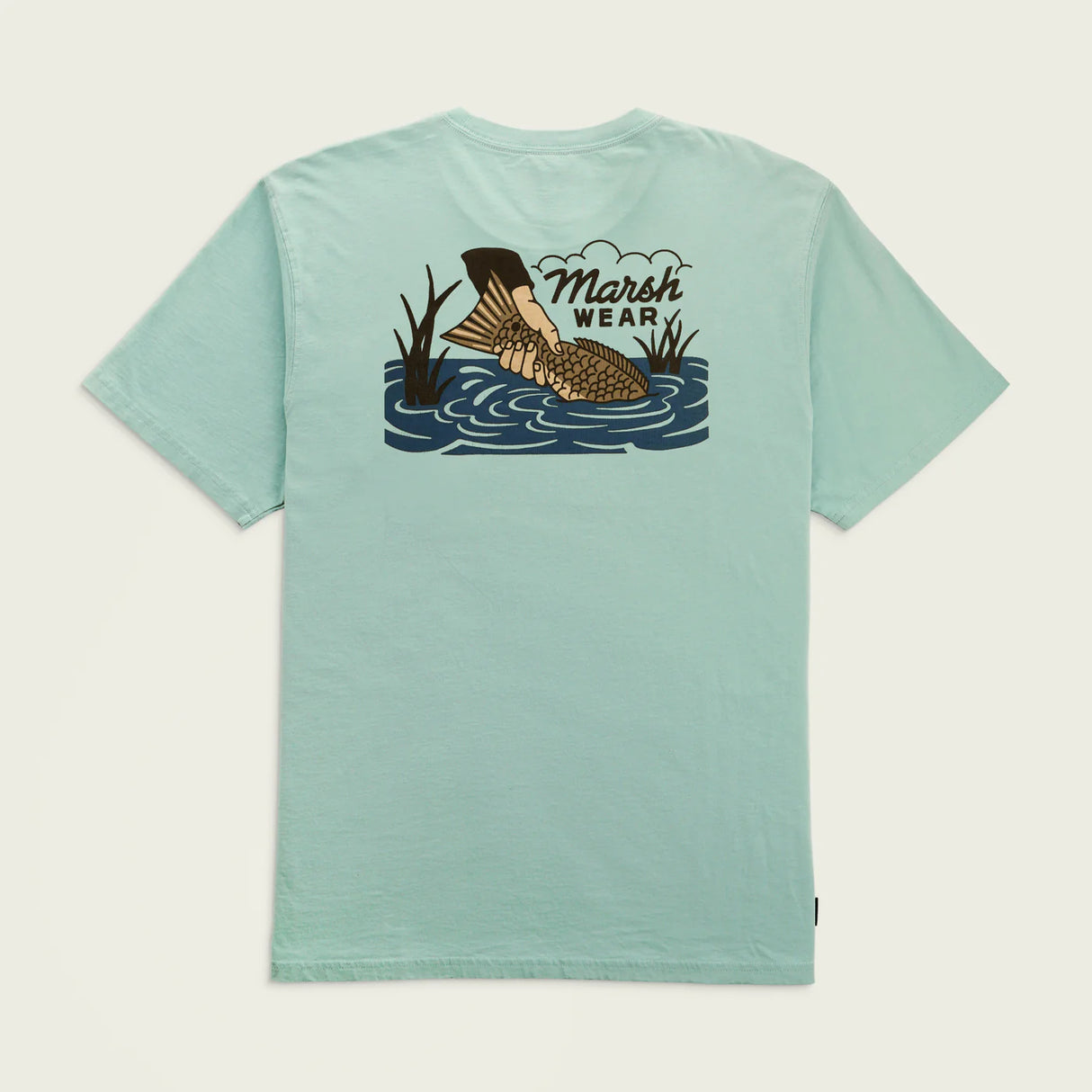 Marsh Wear Release Short Sleeve Tee - Cloud