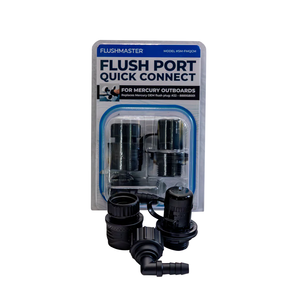 Flush Port Quick Connect for Mercury
