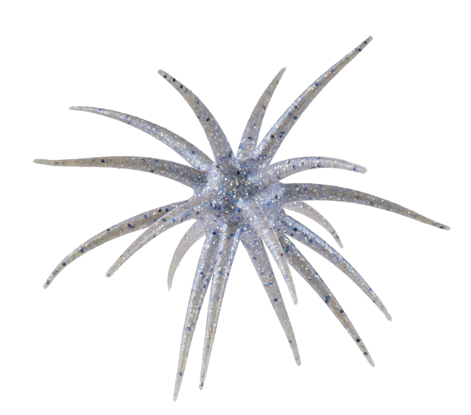 Berkley PowerBait MaxScent Moeba - 3.5" - Blue Pearl Black Hologram