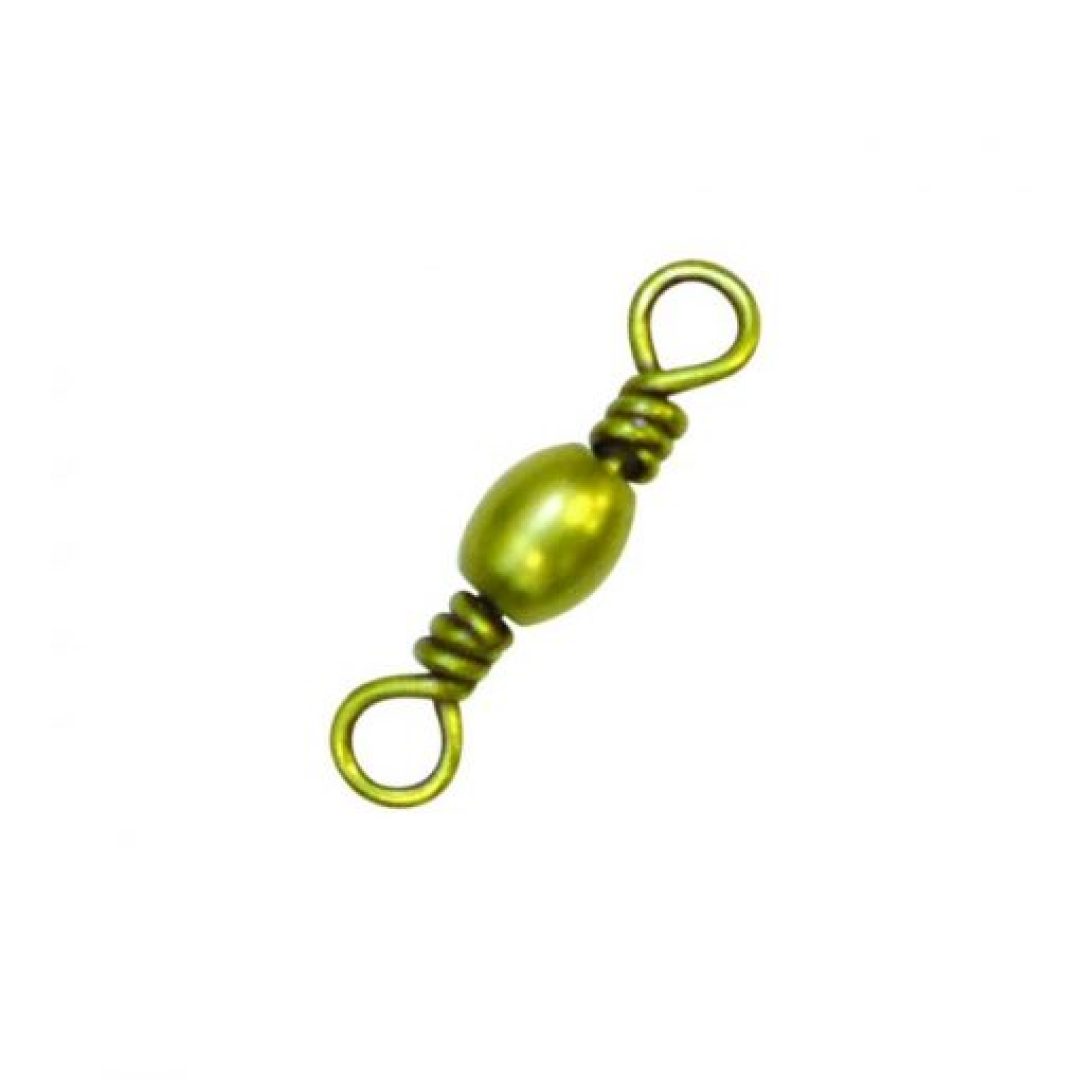 Eagle Claw 01011-029 Barrel Swivel Sz 2/0 Brass 3pk