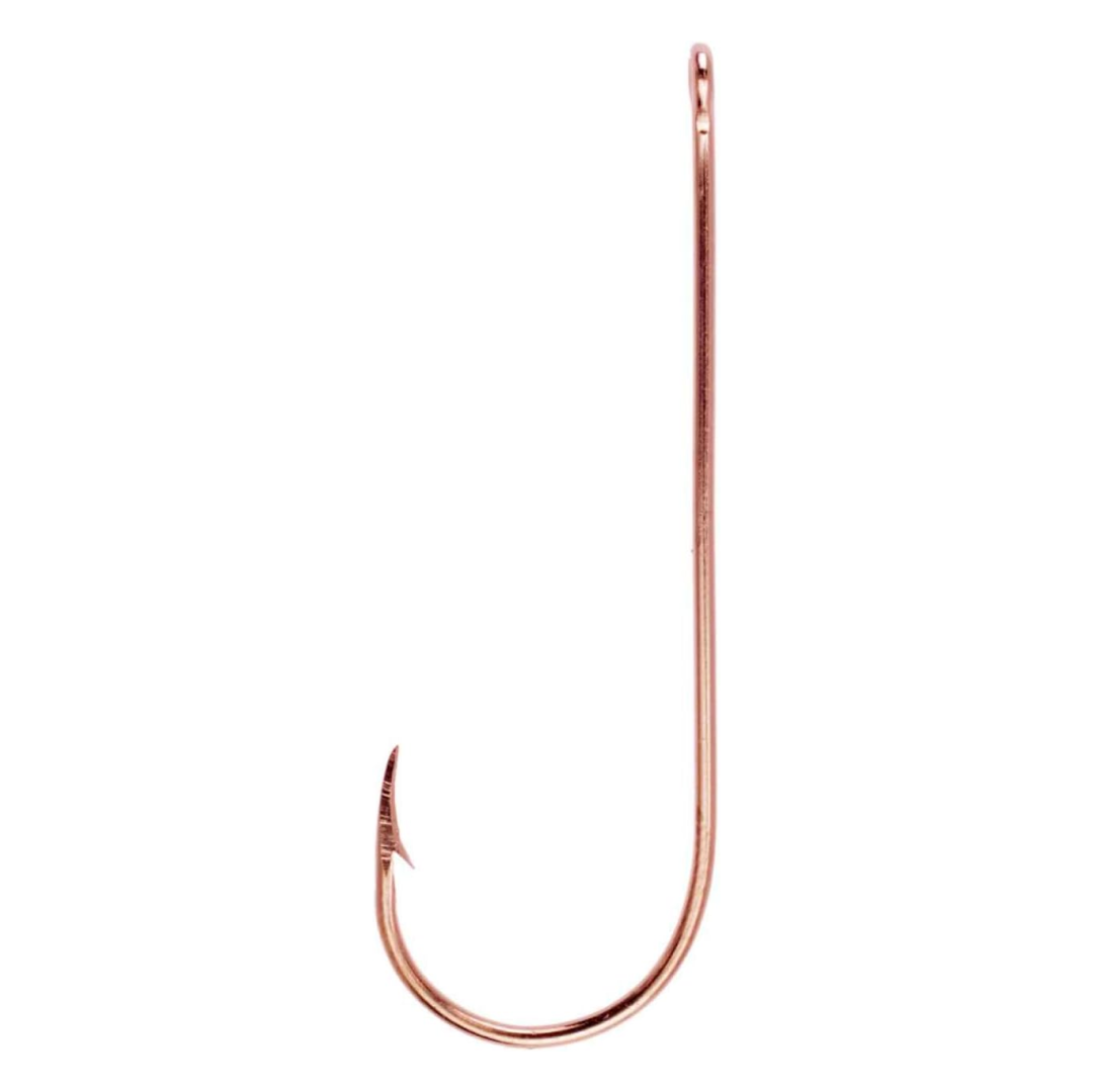 Eagle Claw Aberdeen Hook  Forged  Light Wire  Non-Offset  Ringed Eye  Bronze